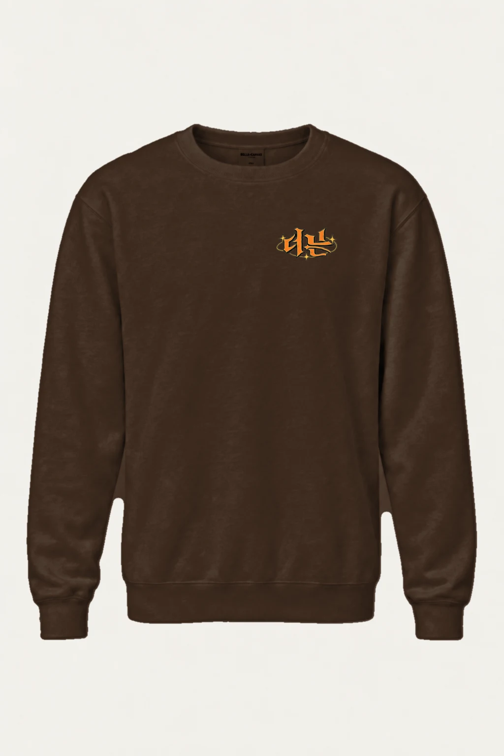 "Raccoon Daisy Bouquet" Heavy Blend Unisex Crewneck Sweatshirt
