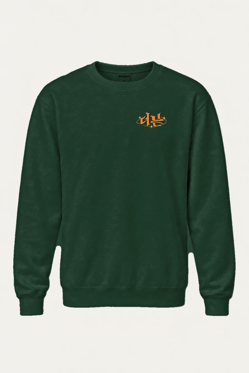 "Raccoon Daisy Bouquet" Heavy Blend Unisex Crewneck Sweatshirt