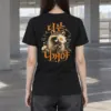"Raccoon Daisy Bouquet" Heavyweight Unisex Crewneck T-shirt