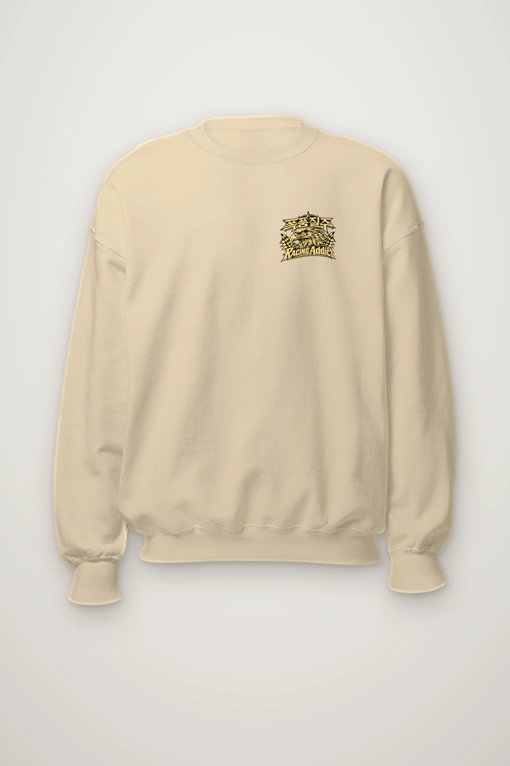 "Racing Addict Seoul" Heavy Blend Unisex Crewneck Sweatshirt