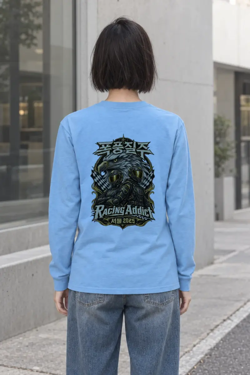 "Racing Addict Seoul" Unisex Longsleeve T-shirt