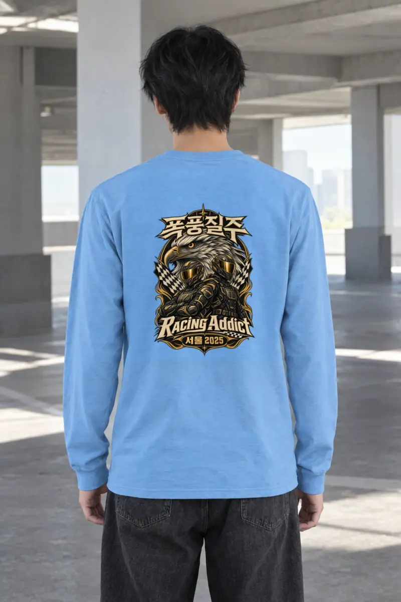 "Racing Addict Seoul" Unisex Longsleeve T-shirt