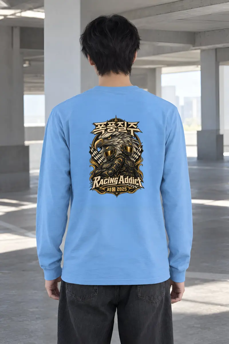 "Racing Addict Seoul" Unisex Longsleeve T-shirt