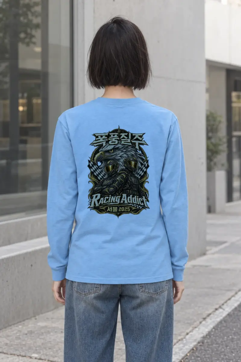 "Racing Addict Seoul" Unisex Longsleeve T-shirt