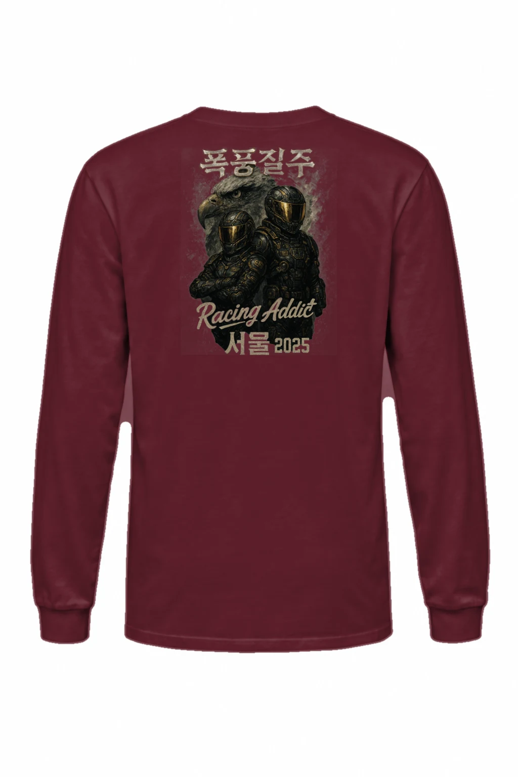 "Racing Addict" Unisex Longsleeve T-shirt | Gildan 2400