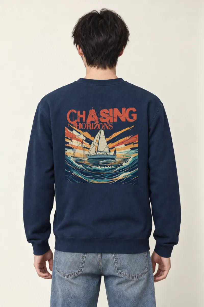 "Radiant Passage" Heavy Blend Unisex Crewneck Sweatshirt