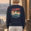 "Radiant Passage" Heavy Blend Unisex Crewneck Sweatshirt | Gildan 18000
