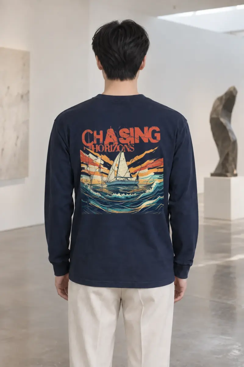 "Radiant Passage" Unisex Longsleeve T-shirt | Gildan 2400