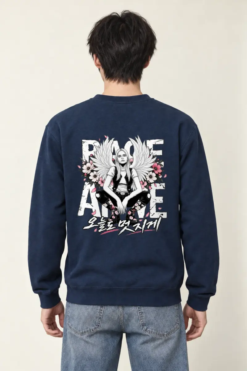 "Rage Alive" Heavy Blend Unisex Crewneck Sweatshirt