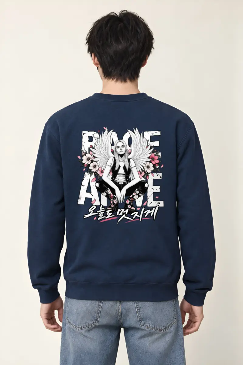 "Rage Alive" Heavy Blend Unisex Crewneck Sweatshirt
