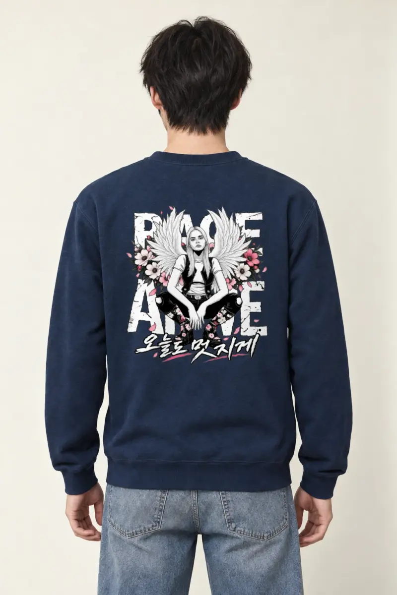 "Rage Alive" Heavy Blend Unisex Crewneck Sweatshirt
