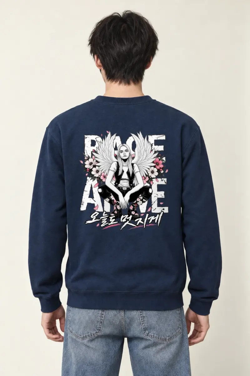 "Rage Alive" Heavy Blend Unisex Crewneck Sweatshirt