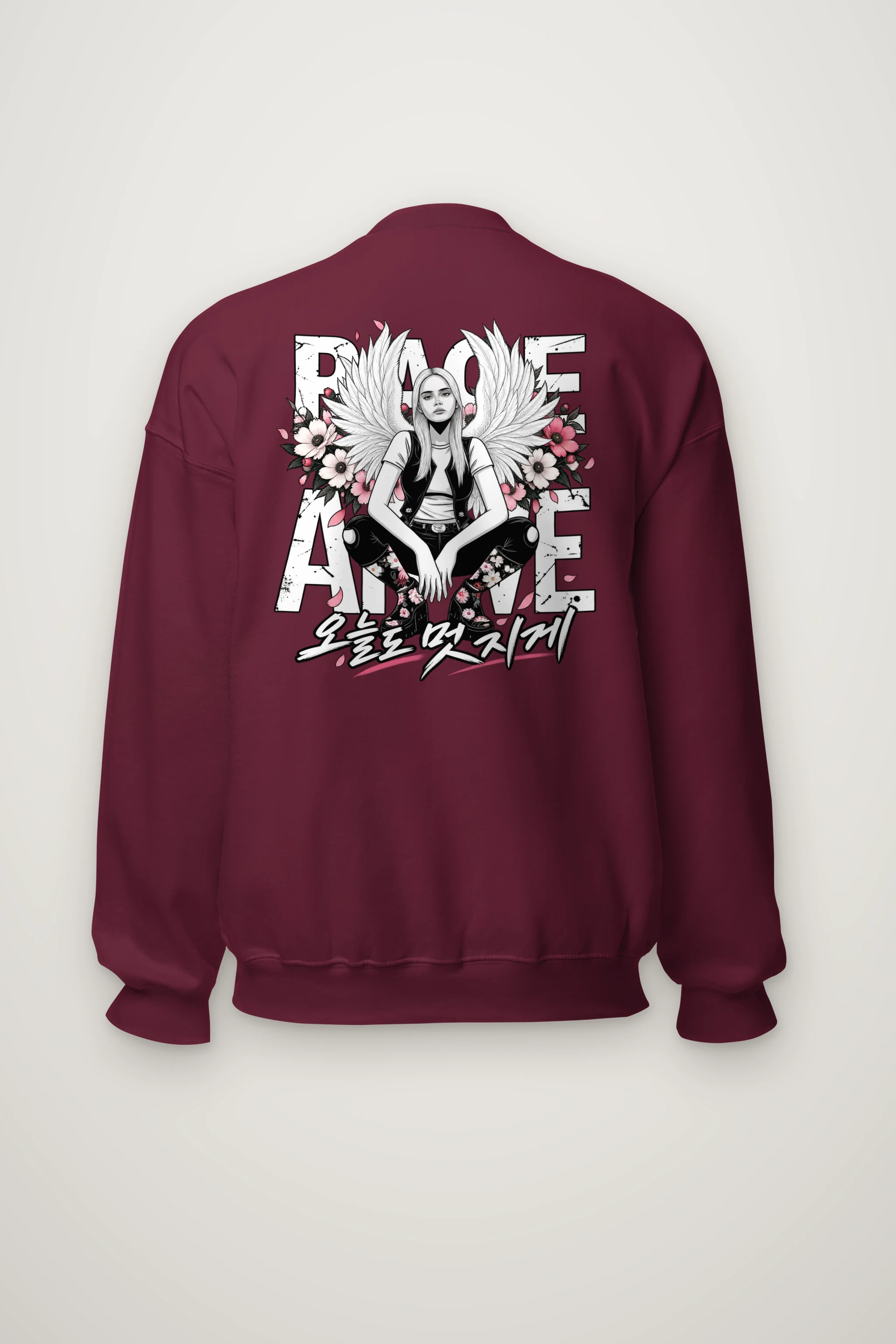 "Rage Alive" Heavy Blend Unisex Crewneck Sweatshirt
