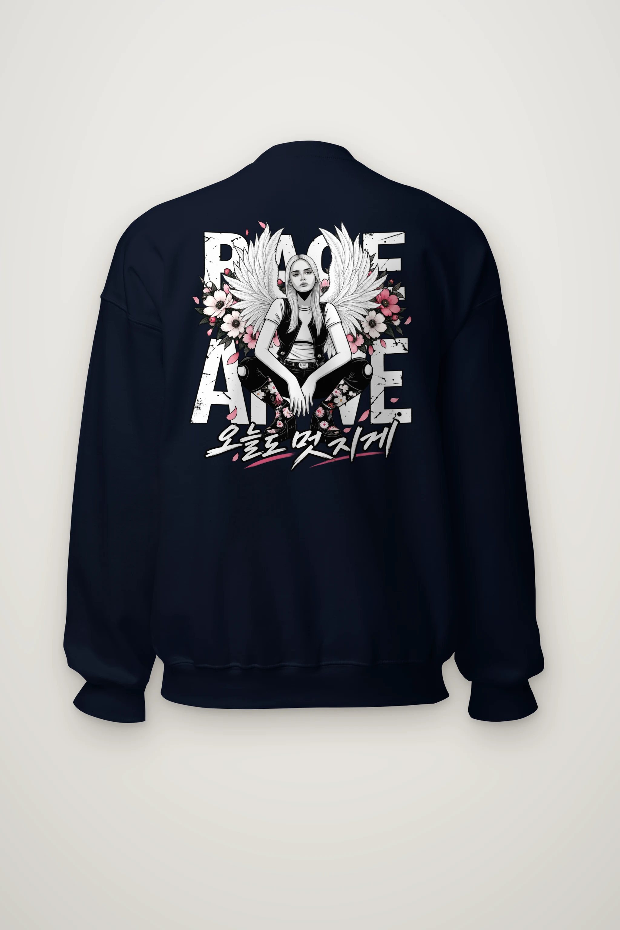 "Rage Alive" Heavy Blend Unisex Crewneck Sweatshirt