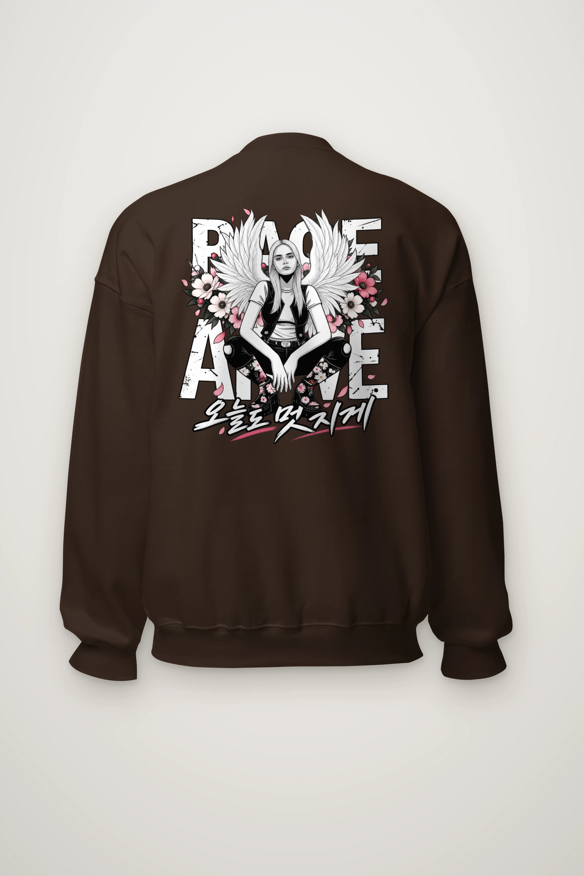 "Rage Alive" Heavy Blend Unisex Crewneck Sweatshirt