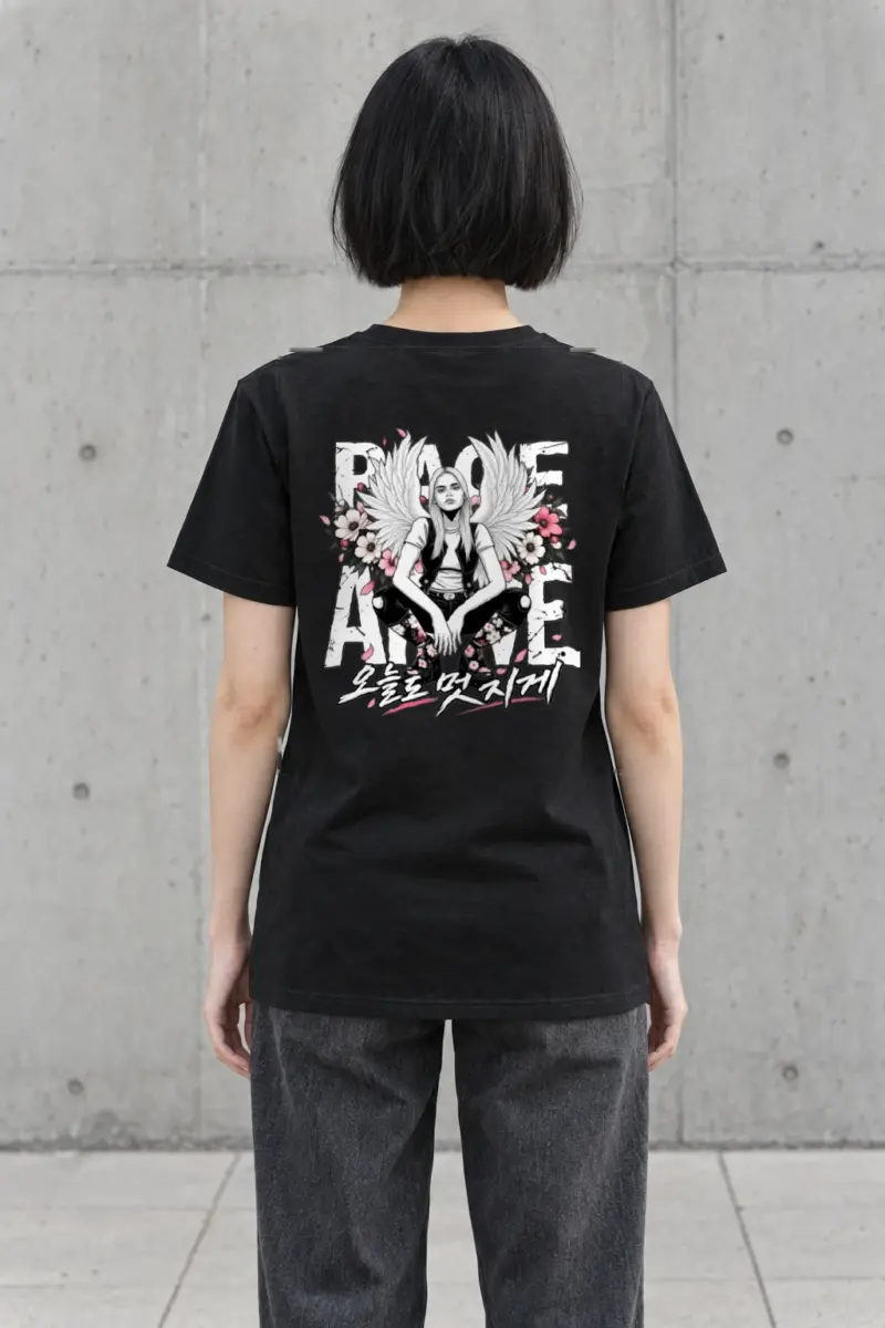 "Rage Alive" Heavyweight Unisex Crewneck T-shirt