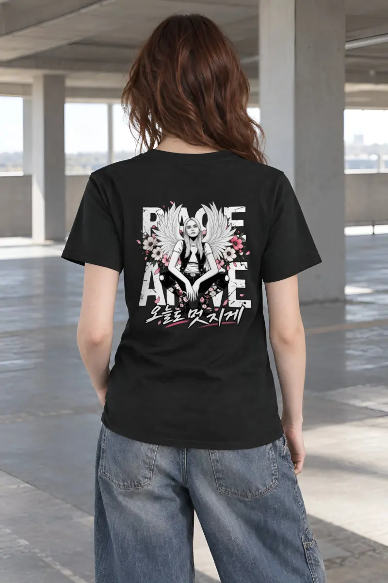 "Rage Alive" Heavyweight Unisex Crewneck T-shirt