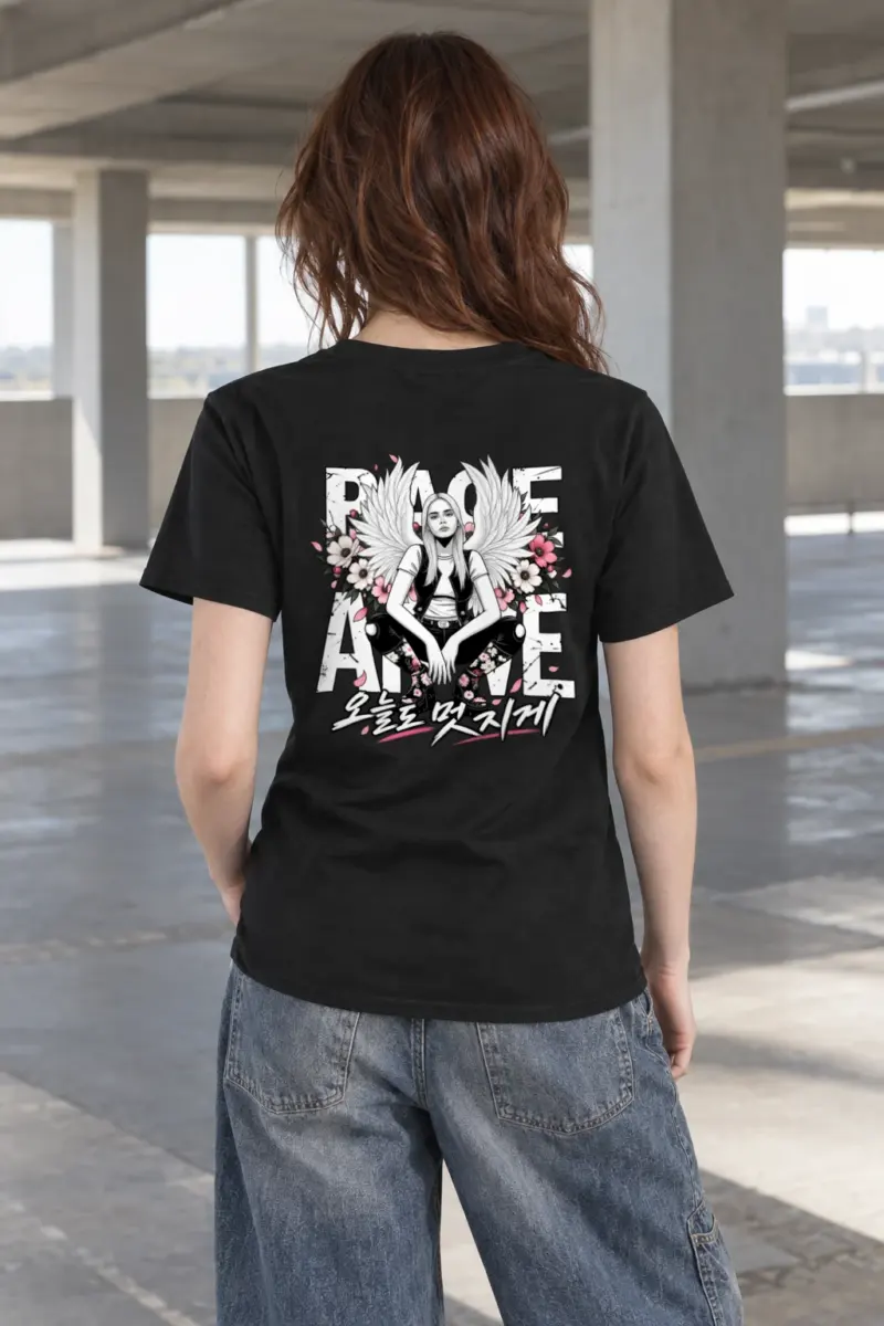 "Rage Alive" Heavyweight Unisex Crewneck T-shirt