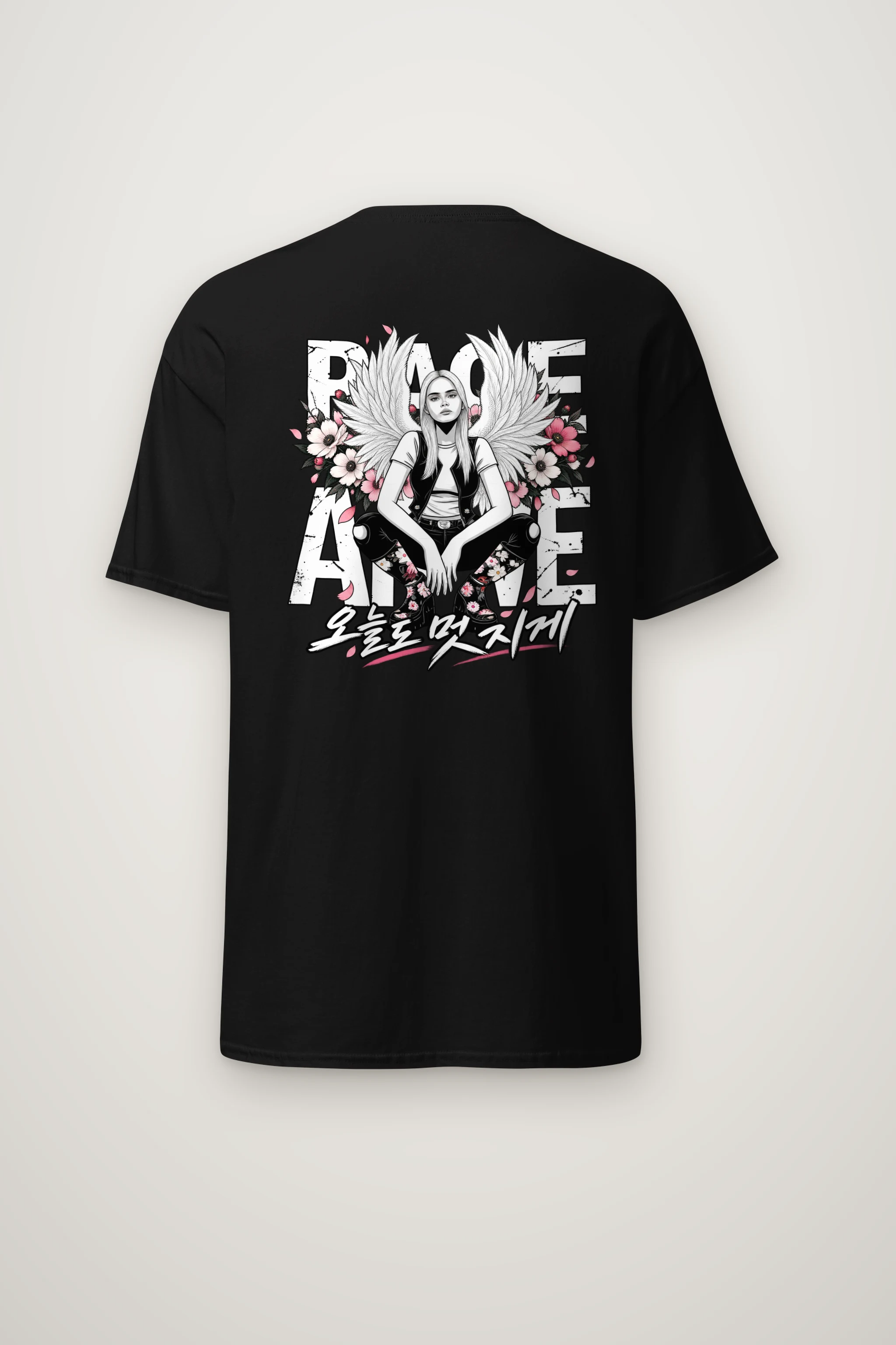 "Rage Alive" Heavyweight Unisex Crewneck T-shirt