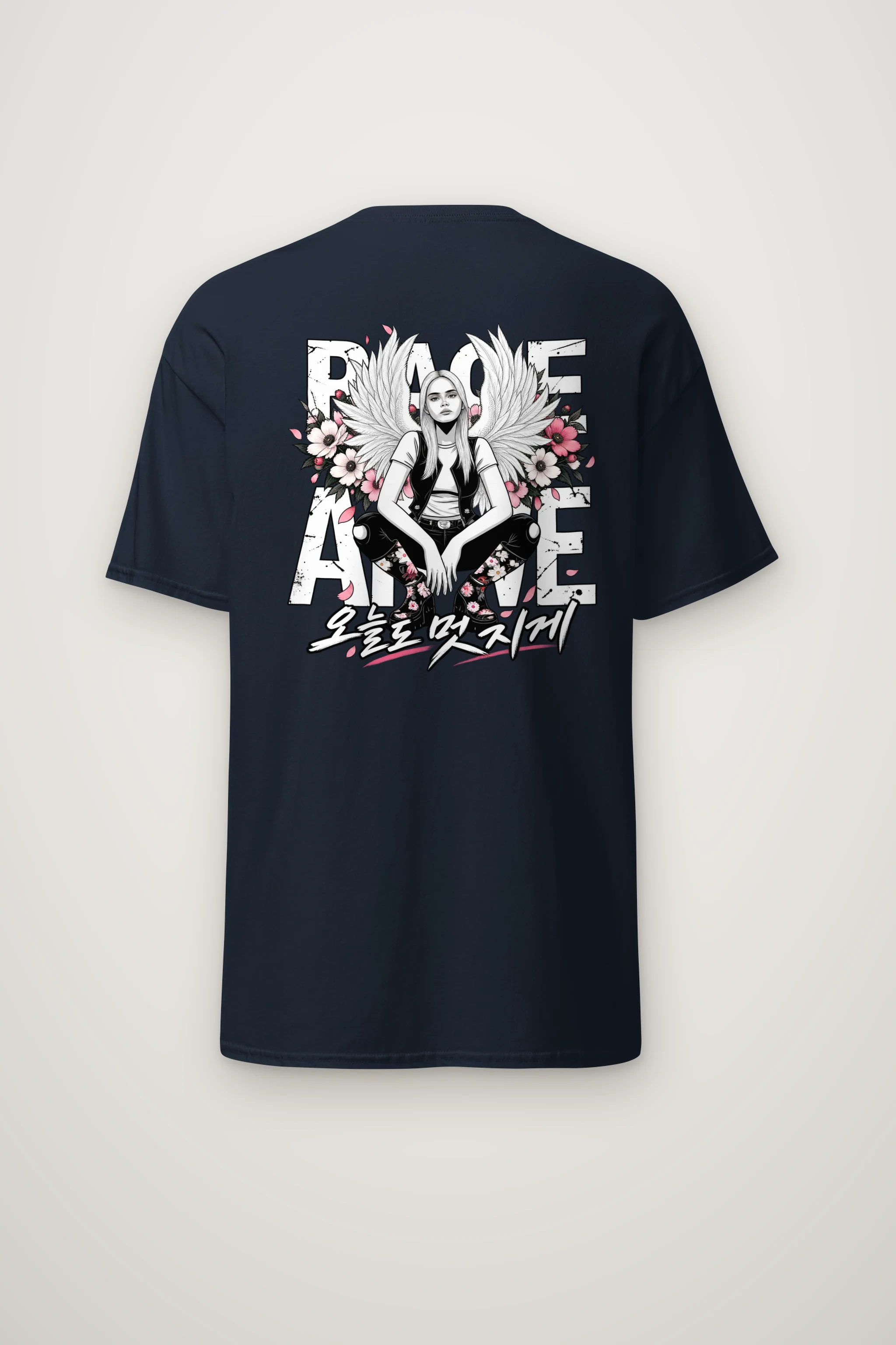 "Rage Alive" Heavyweight Unisex Crewneck T-shirt