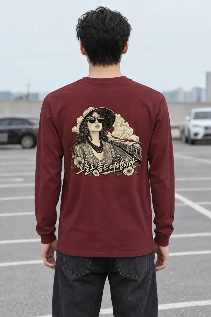 "Railway Muse" Unisex Longsleeve T-shirt