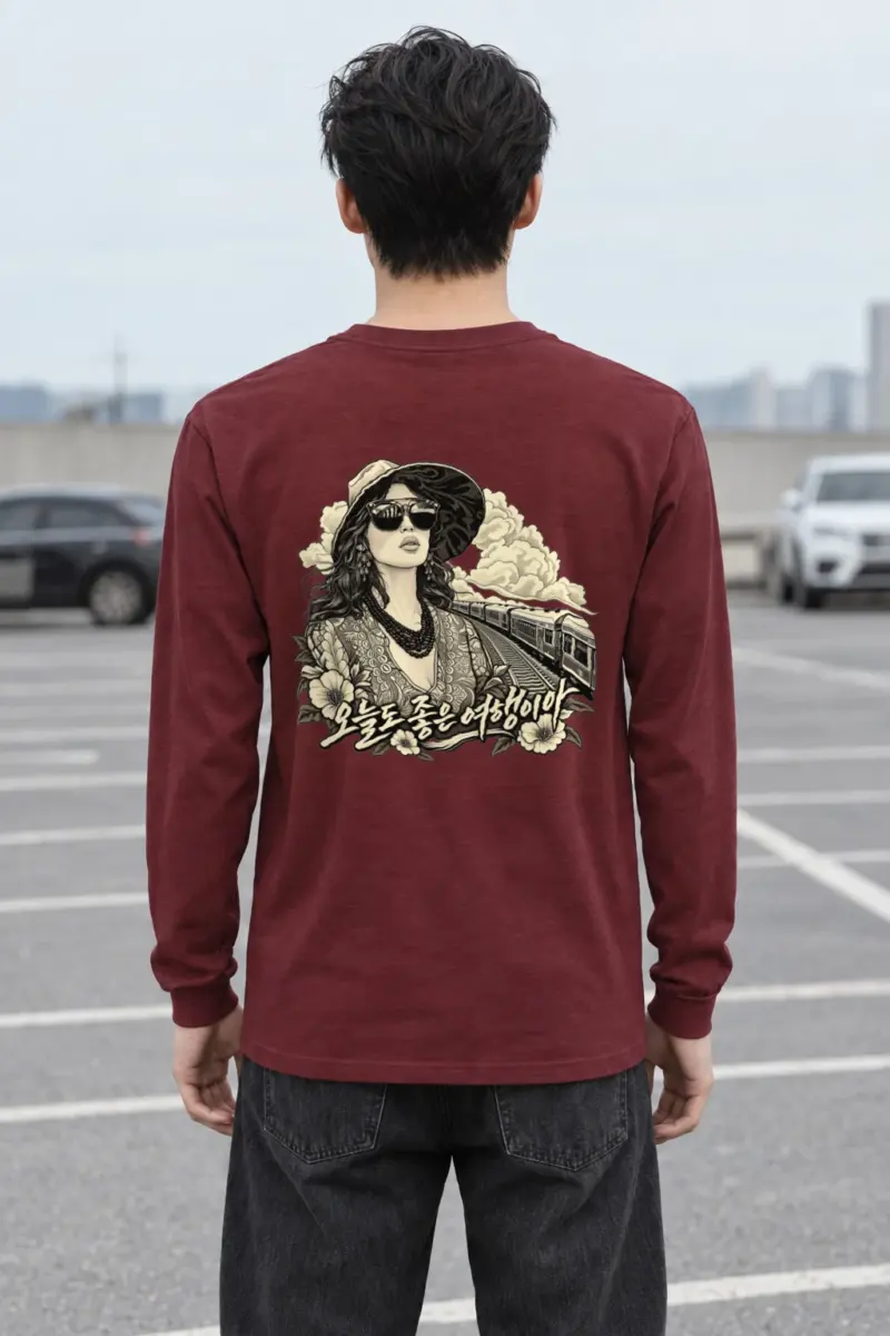 "Railway Muse" Unisex Longsleeve T-shirt