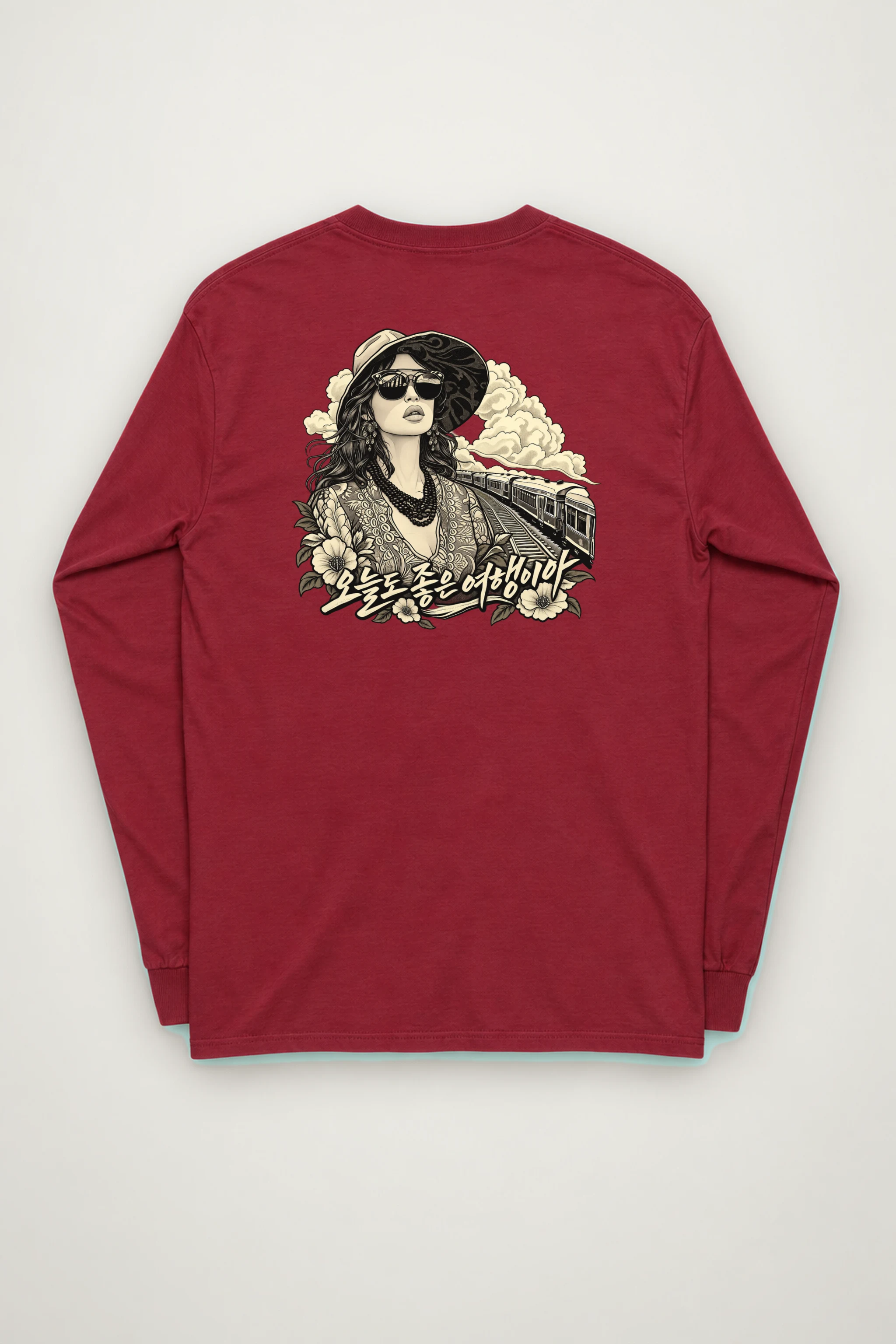 "Railway Muse" Unisex Longsleeve T-shirt