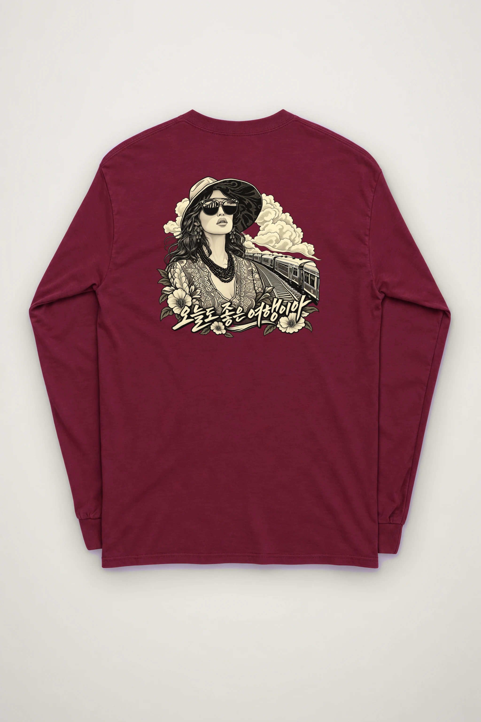 "Railway Muse" Unisex Longsleeve T-shirt