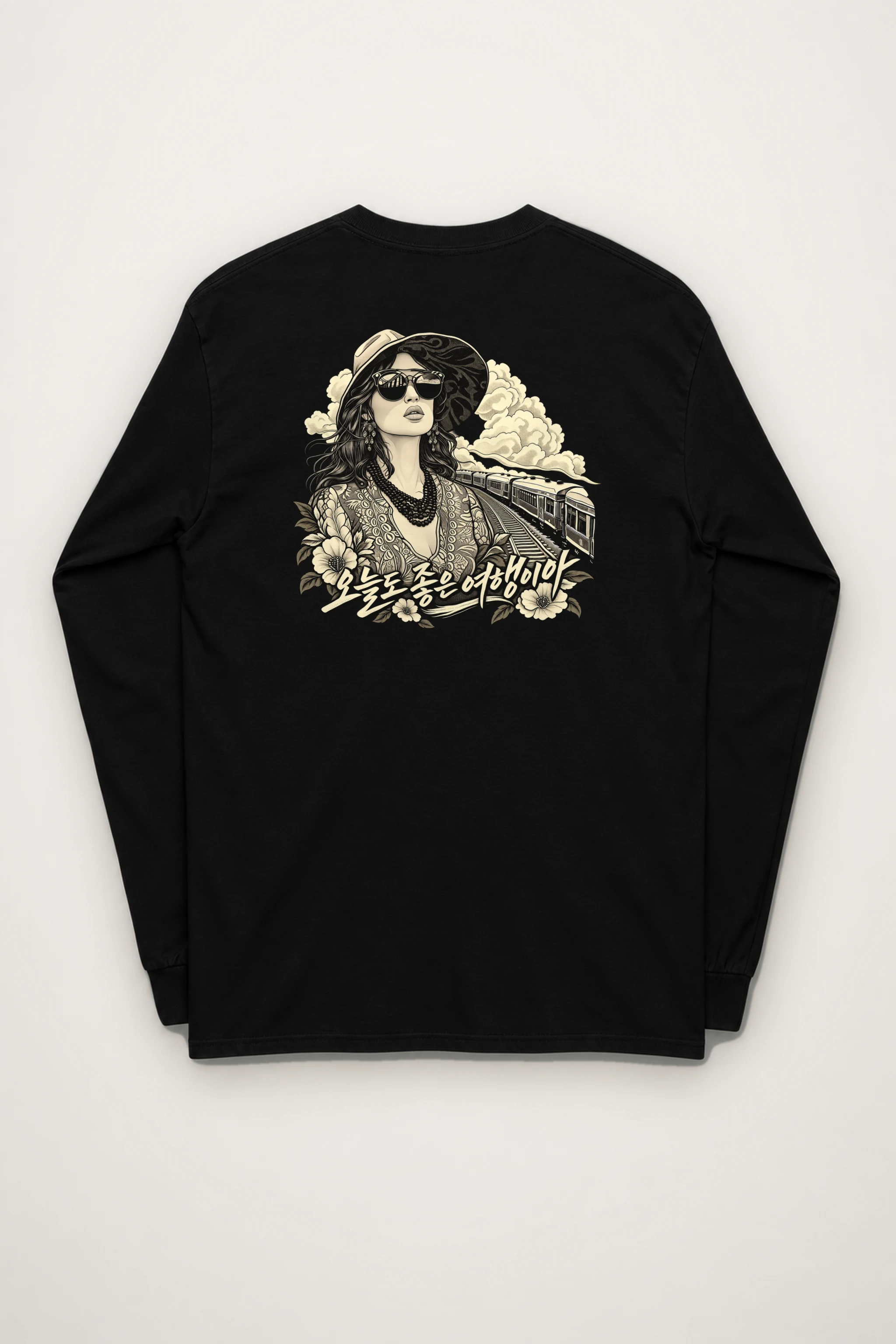 "Railway Muse" Unisex Longsleeve T-shirt
