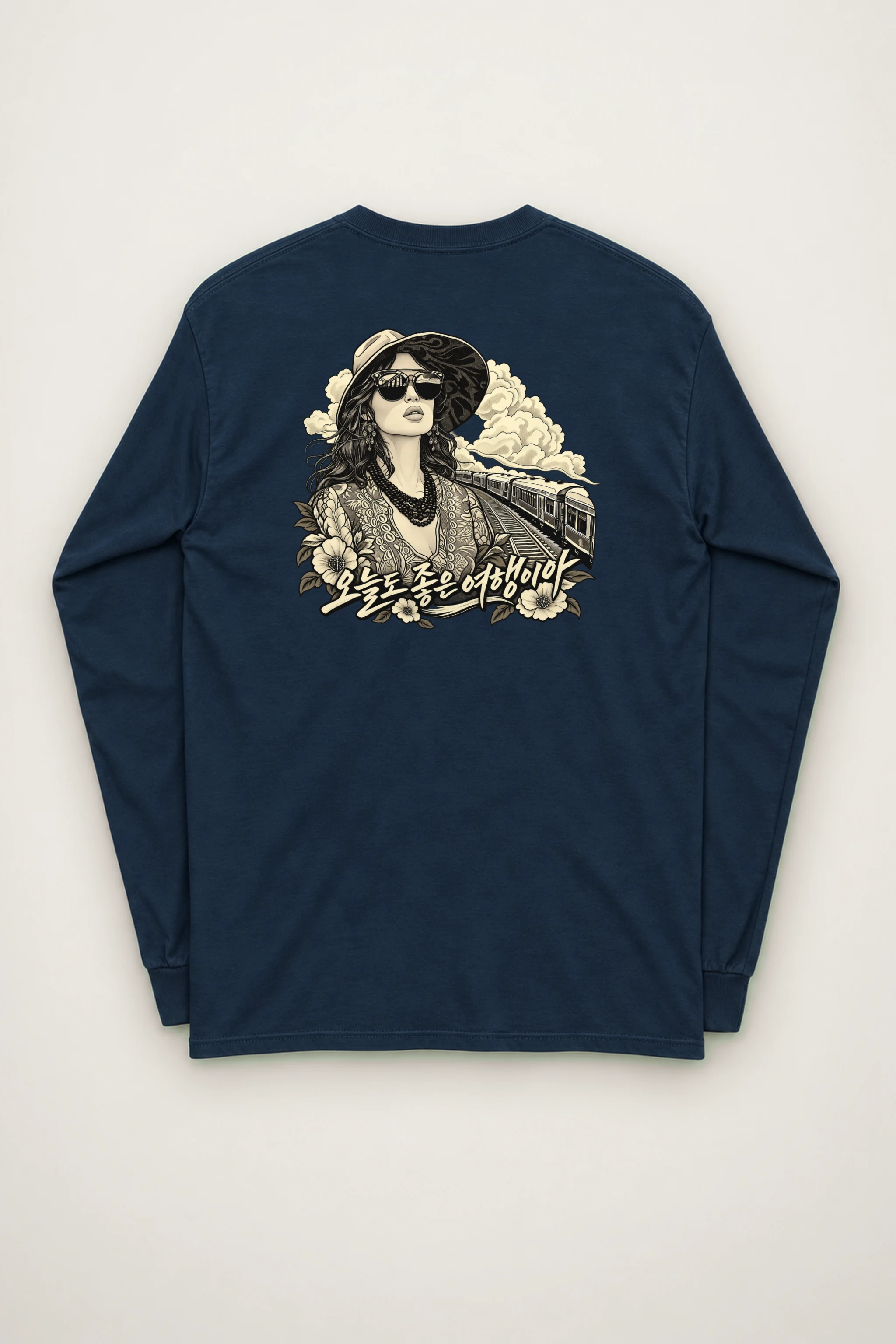 "Railway Muse" Unisex Longsleeve T-shirt