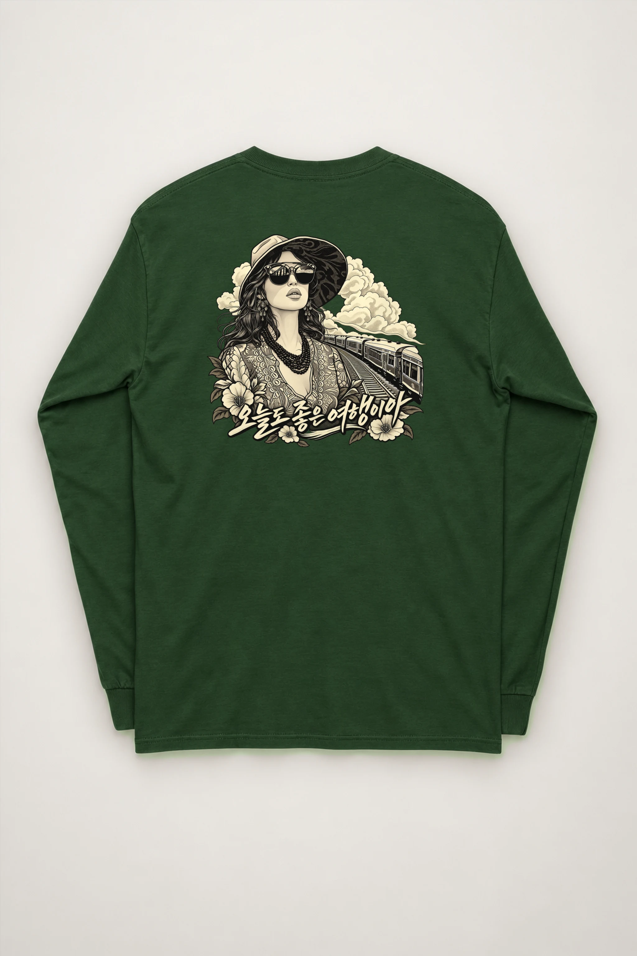 "Railway Muse" Unisex Longsleeve T-shirt