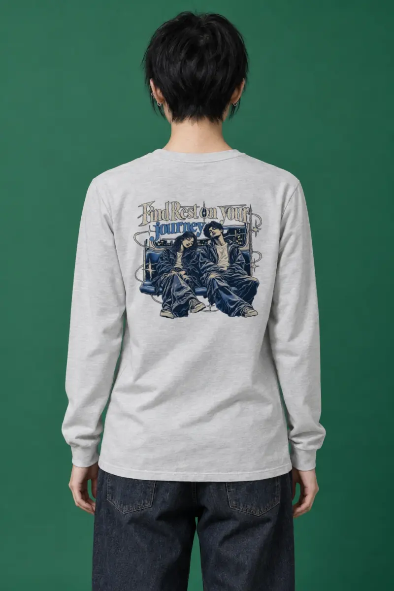 "Railway Repose" Unisex Longsleeve T-shirt