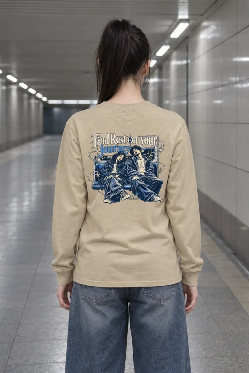 "Railway Repose" Unisex Longsleeve T-shirt