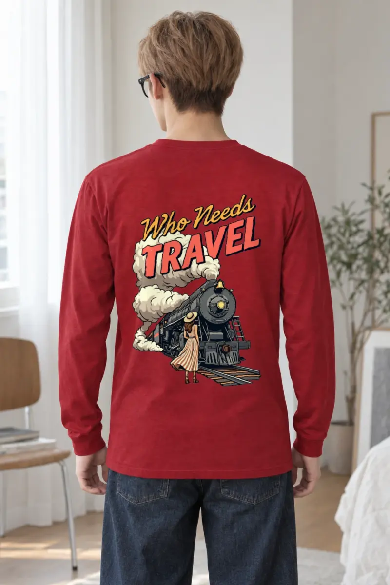 "Railway Reverie" Unisex Longsleeve T-shirt