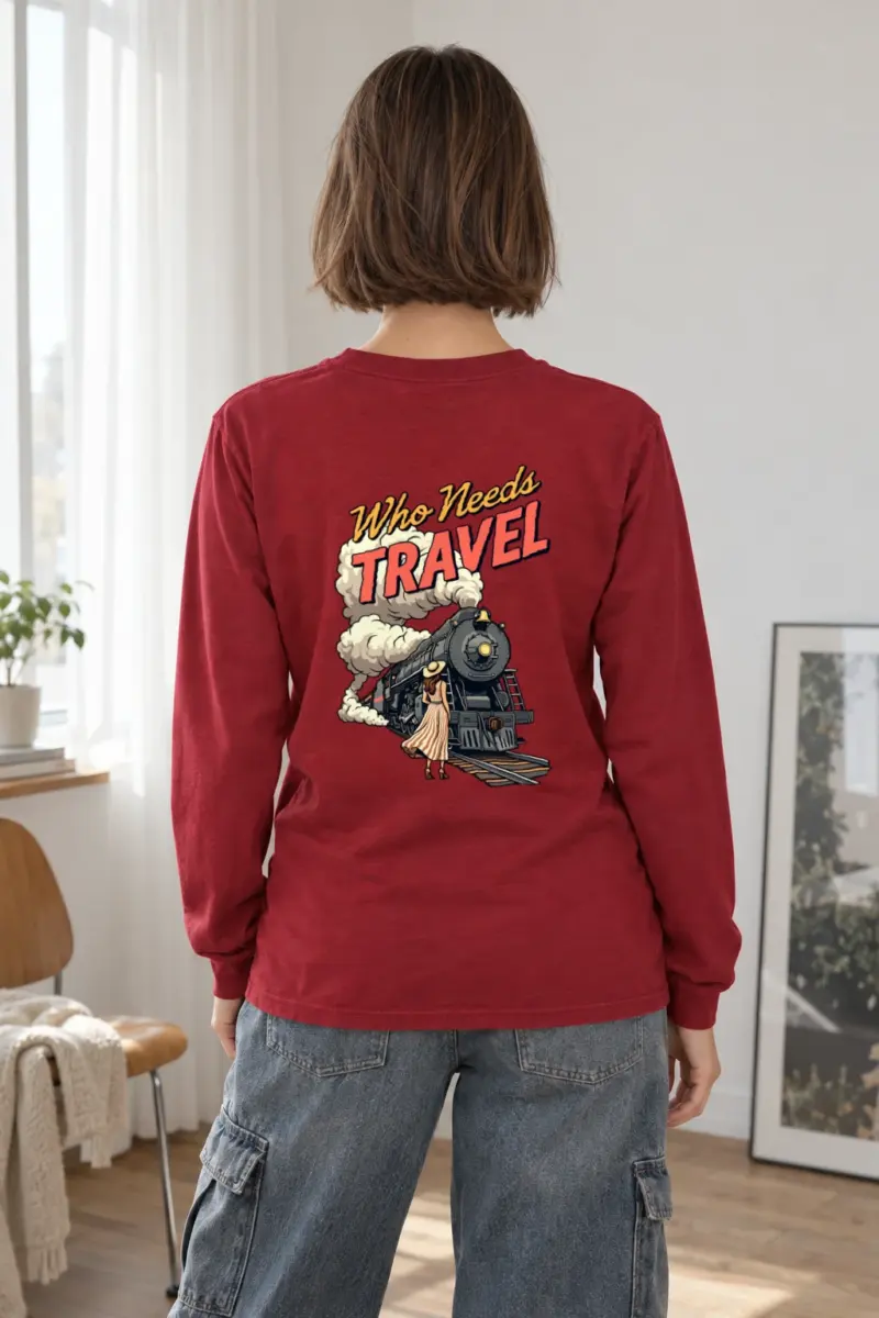 "Railway Reverie" Unisex Longsleeve T-shirt