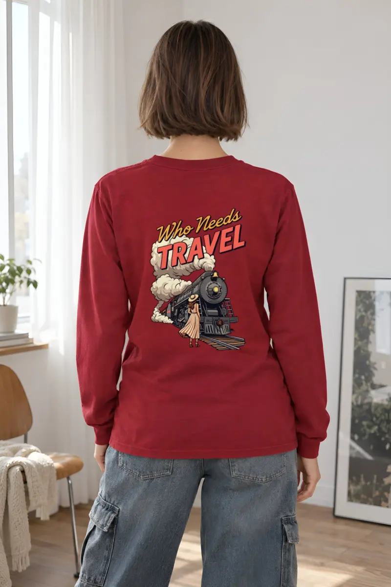 "Railway Reverie" Unisex Longsleeve T-shirt