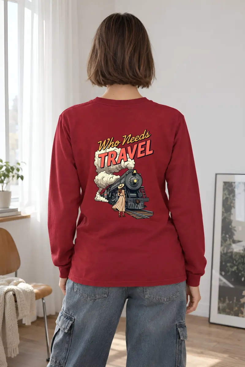 "Railway Reverie" Unisex Longsleeve T-shirt
