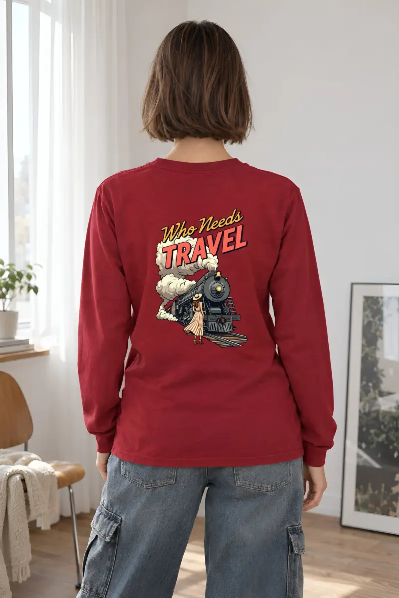 "Railway Reverie" Unisex Longsleeve T-shirt