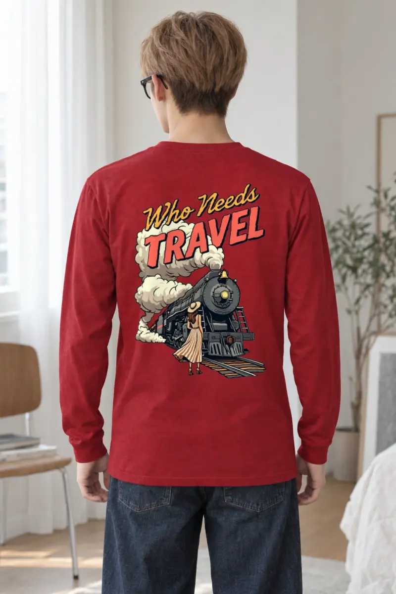"Railway Reverie" Unisex Longsleeve T-shirt