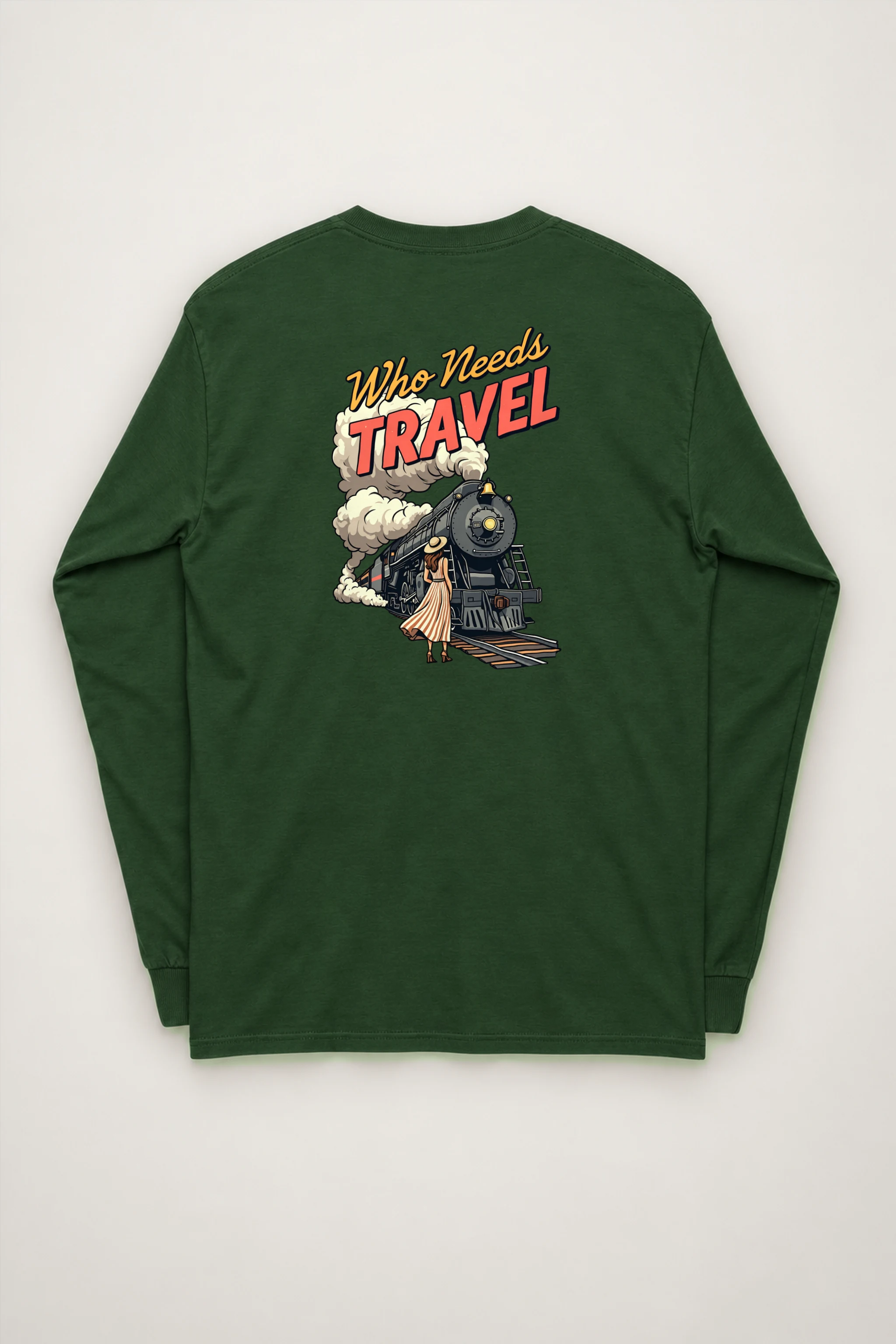 "Railway Reverie" Unisex Longsleeve T-shirt