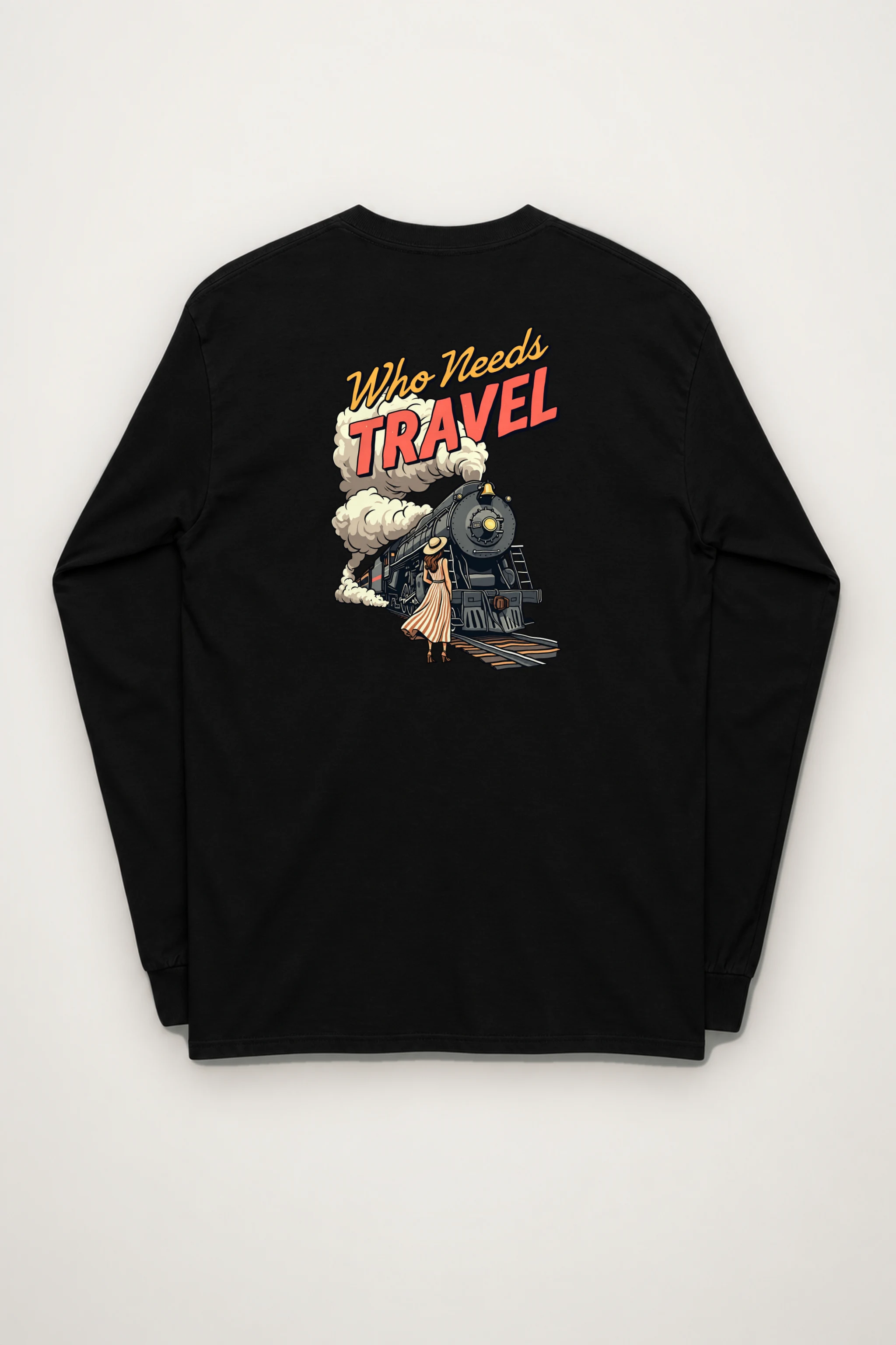 "Railway Reverie" Unisex Longsleeve T-shirt