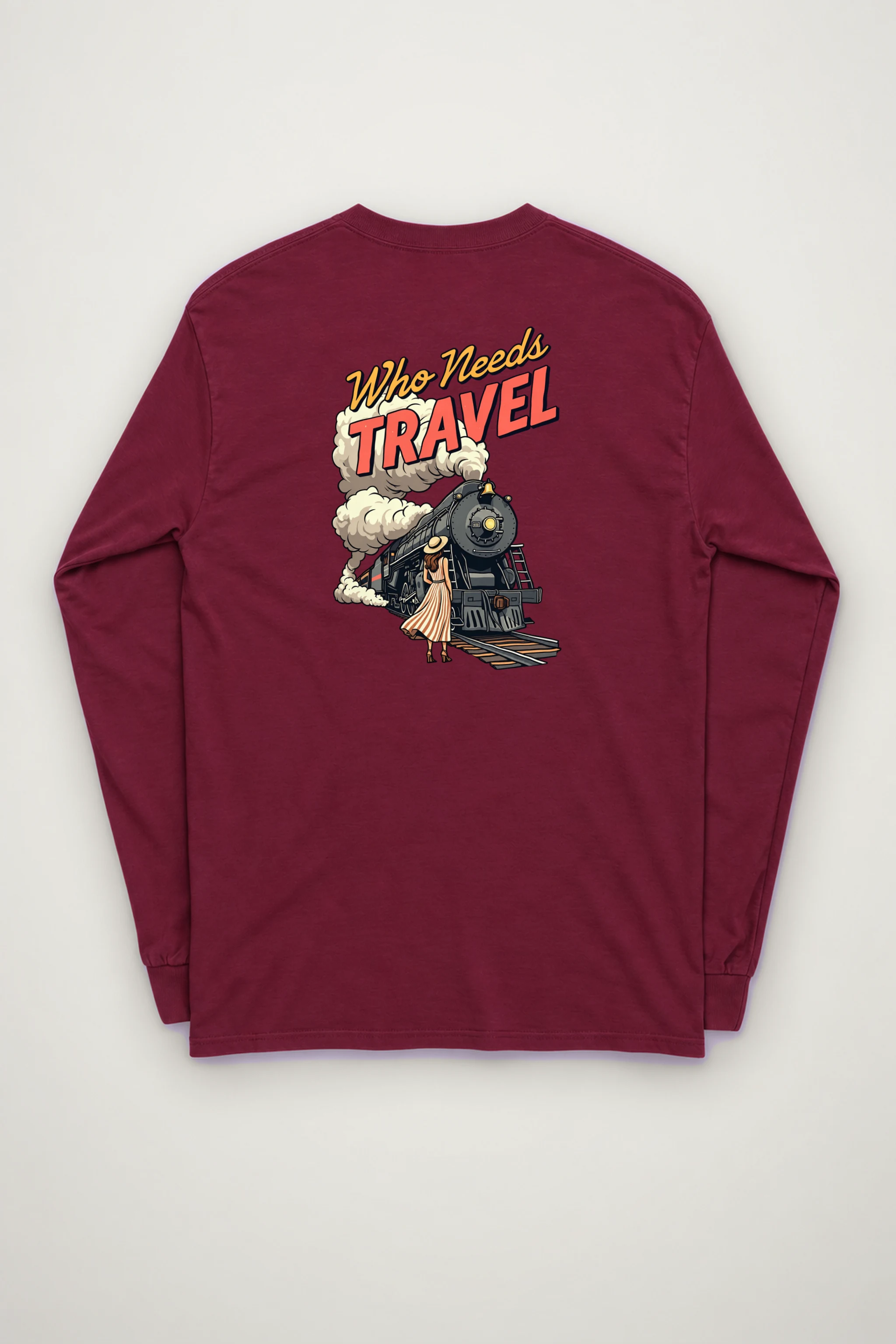 "Railway Reverie" Unisex Longsleeve T-shirt