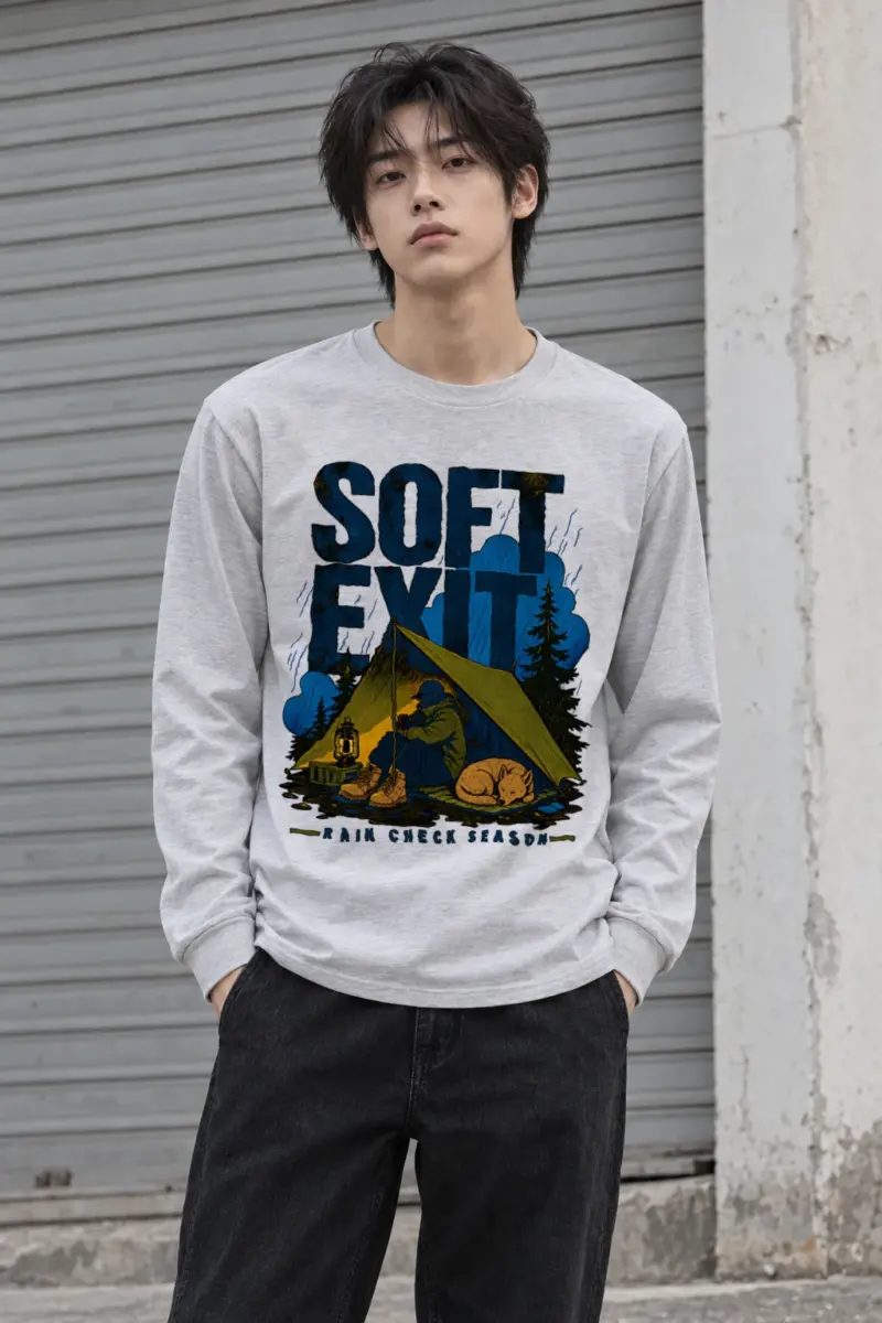 "Rain Check Season" Unisex Longsleeve T-shirt