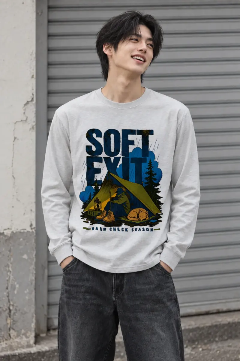 "Rain Check Season" Unisex Longsleeve T-shirt