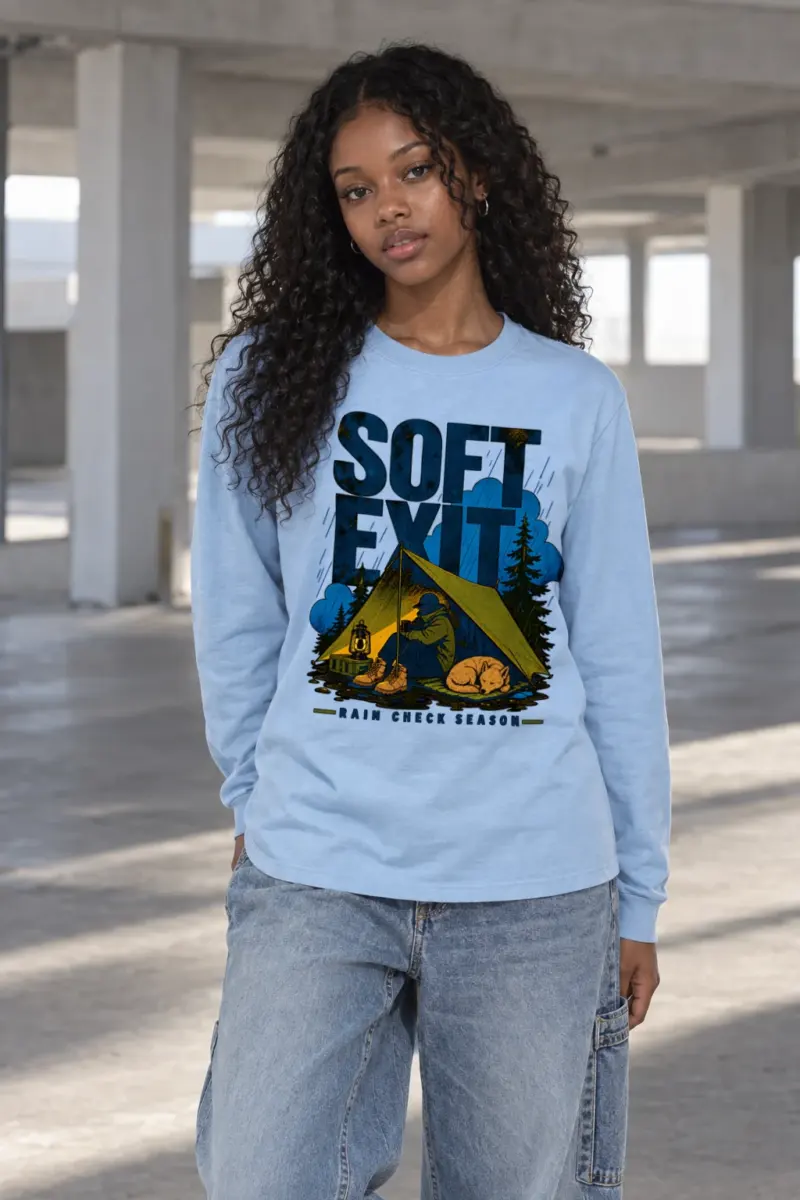 "Rain Check Season" Unisex Longsleeve T-shirt