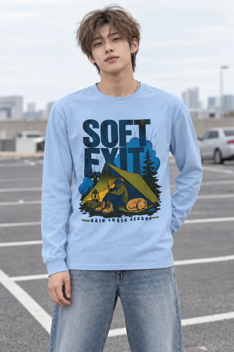 "Rain Check Season" Unisex Longsleeve T-shirt