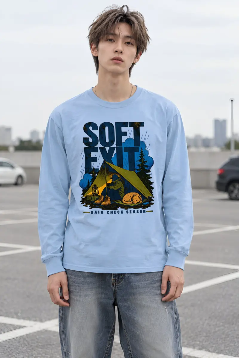 "Rain Check Season" Unisex Longsleeve T-shirt
