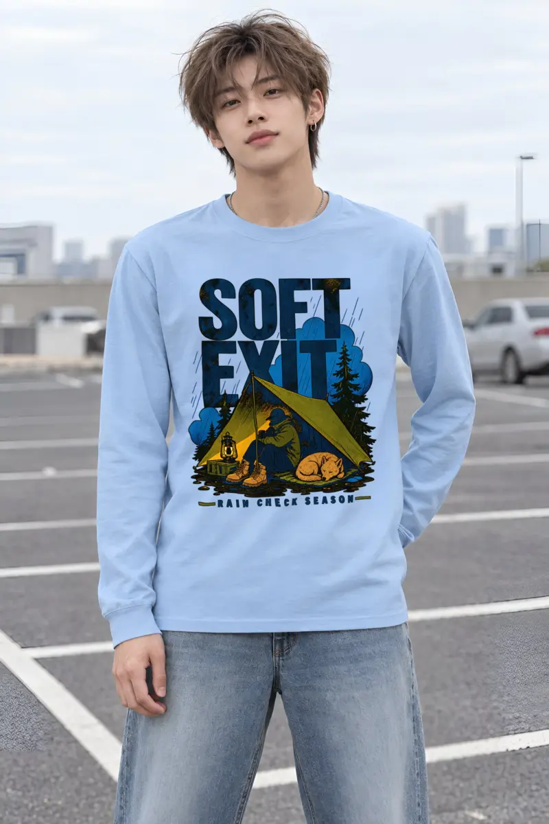 "Rain Check Season" Unisex Longsleeve T-shirt