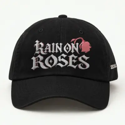 "Rain on Roses" Classic Dad Hat · Embroidered