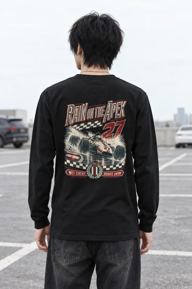 “Rain on the Apex” Unisex Longsleeve T-shirt